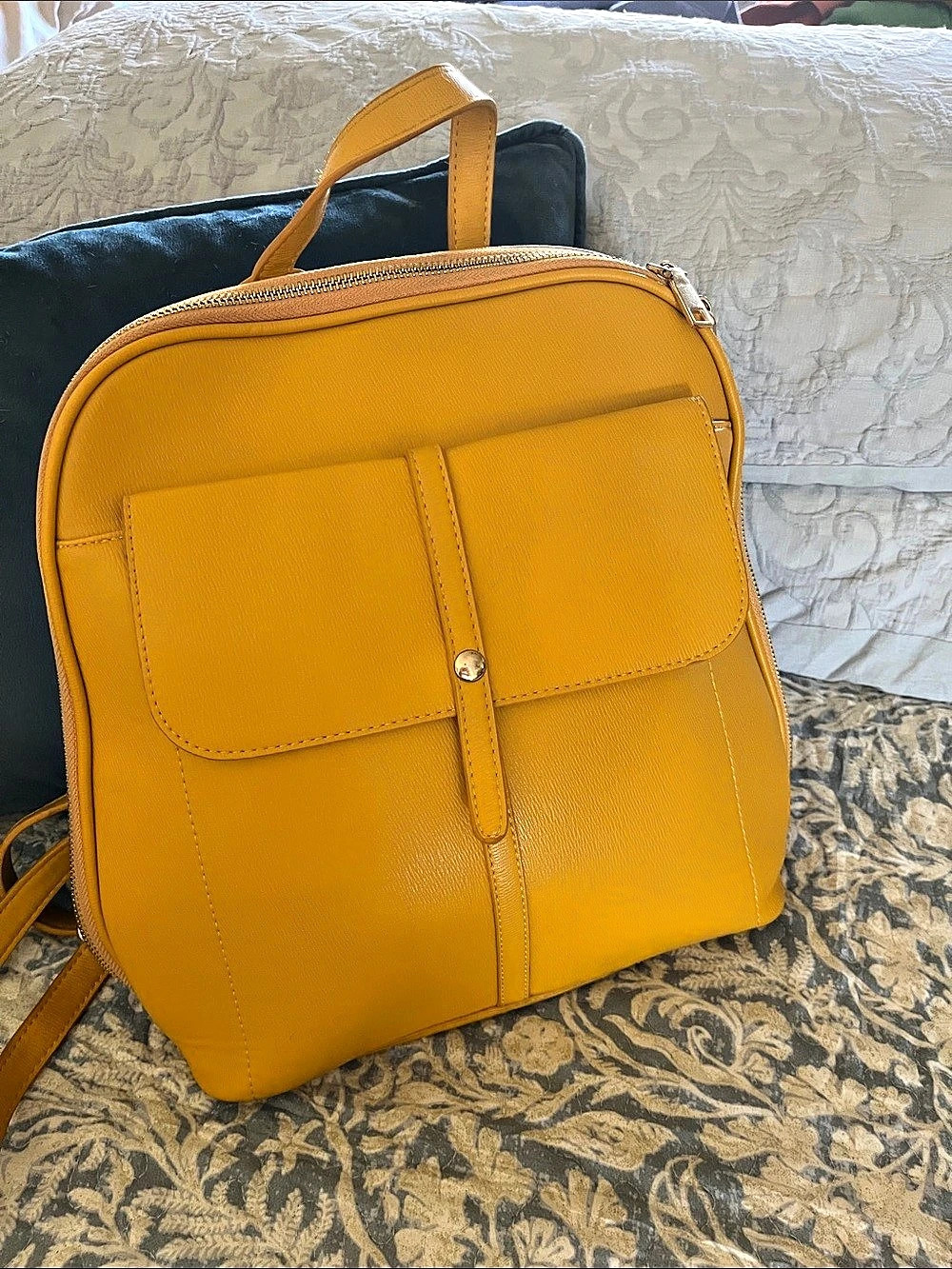 Mystique Backpack Geometric Yellow